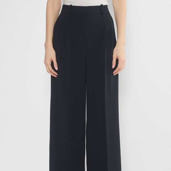 NWT The Effortless Pant™ Wider - Crepette, Black - Picture 2 of 7